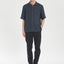 Camicia Barena Navy da Uomo cau5072 mola telino