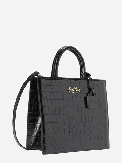 Borsa Mc2 Saint Barth 00645i Printed Croco Leather 00 da Donna shop bag midi