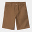 Pantalone Carhartt Wip Hamilton Brown Rinsed da Uomo i027942