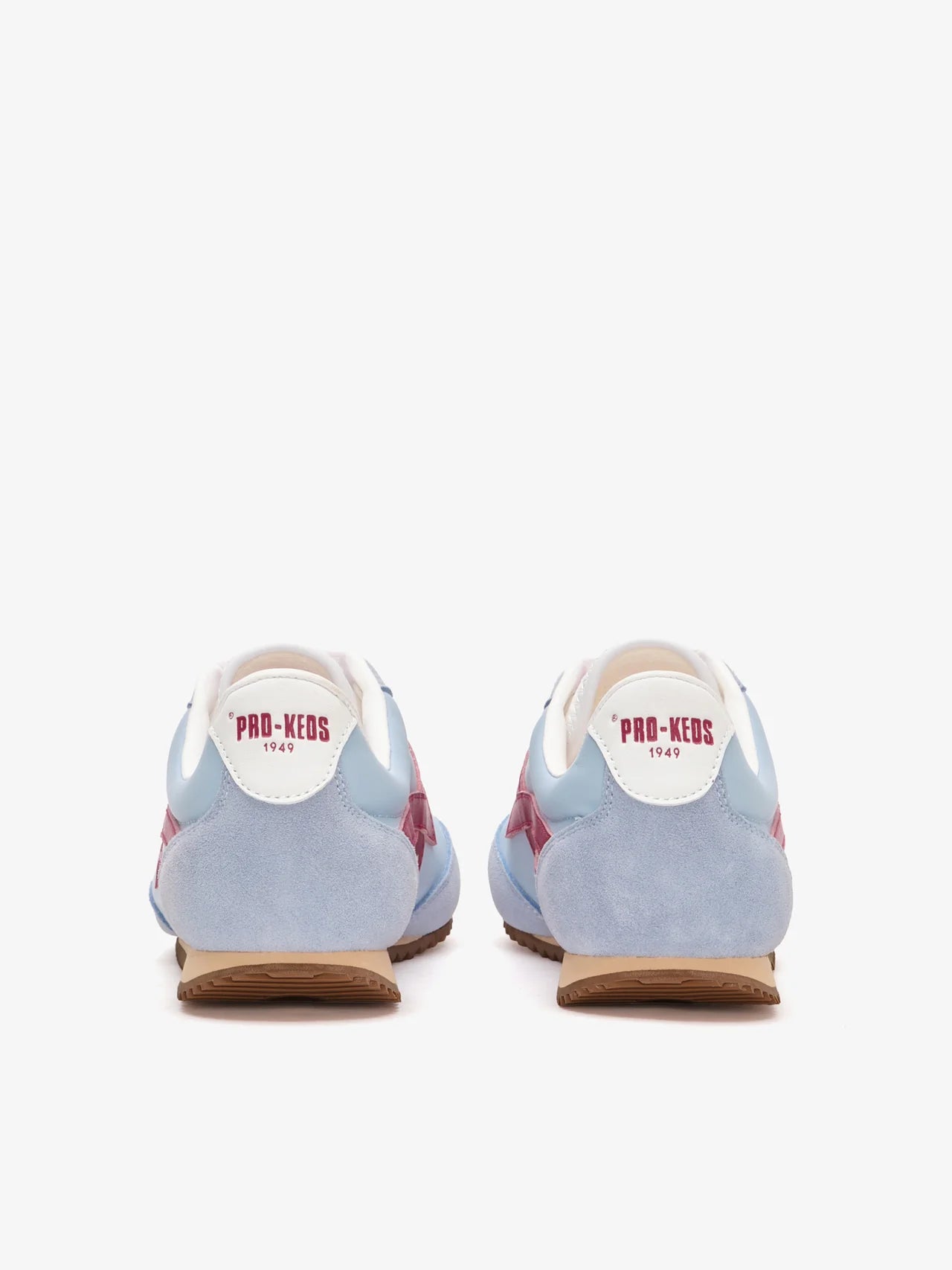 Scarpa Pro Keds Sky Blue Red da Donna r7226slw racer 77