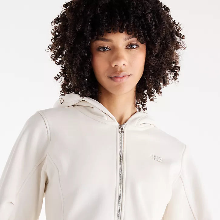 Felpa New Balance Linen da Donna wj62y57tlin