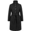 Cappotto Pinko Nero da Donna citiso