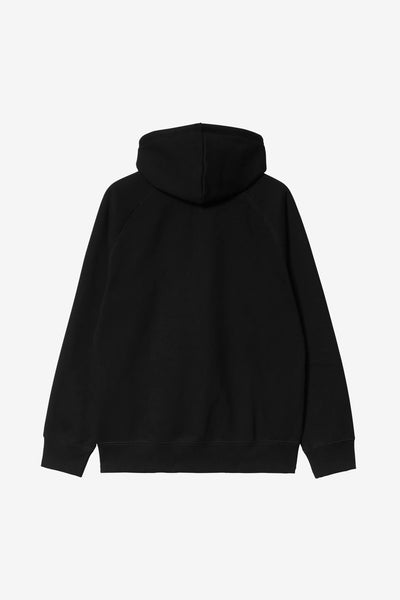 Felpa Carhartt Wip Black Gold da Uomo i033664 hooded chase