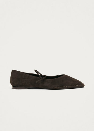 Scarpa Alohas Brown da Donna s100946-01 sway suede
