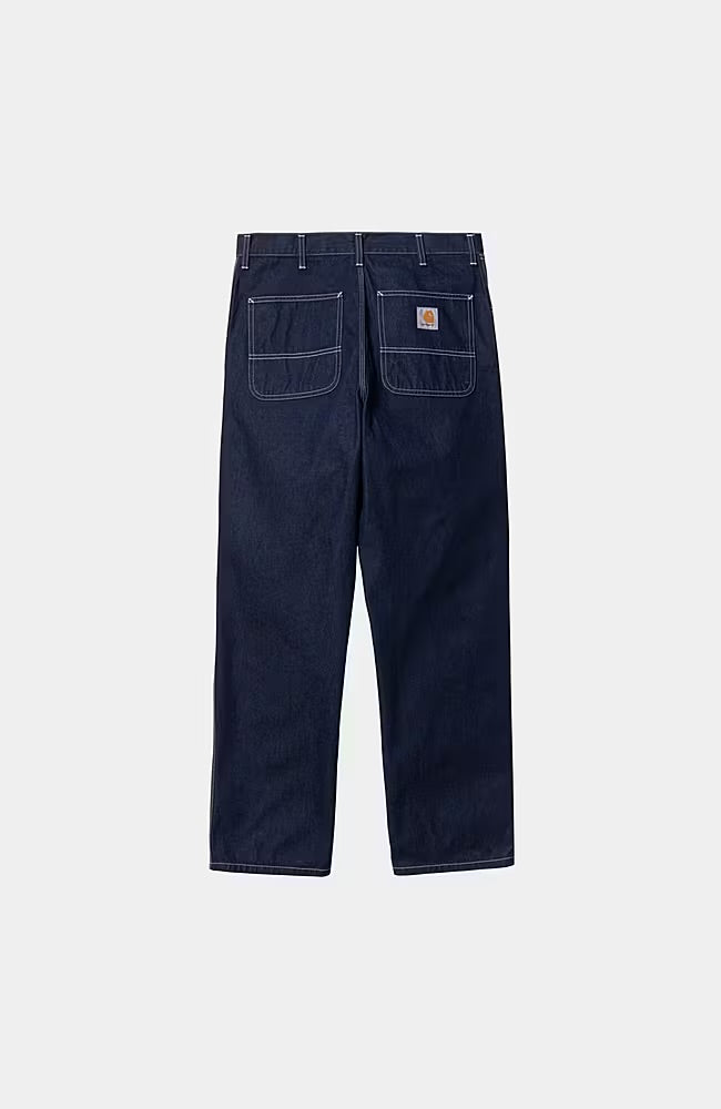 Pantalone Carhartt Wip Blue One Wash da Uomo i022947