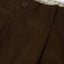 Pantalone Universal Overall Brown da Uomo ptf05 twill tuck tapered