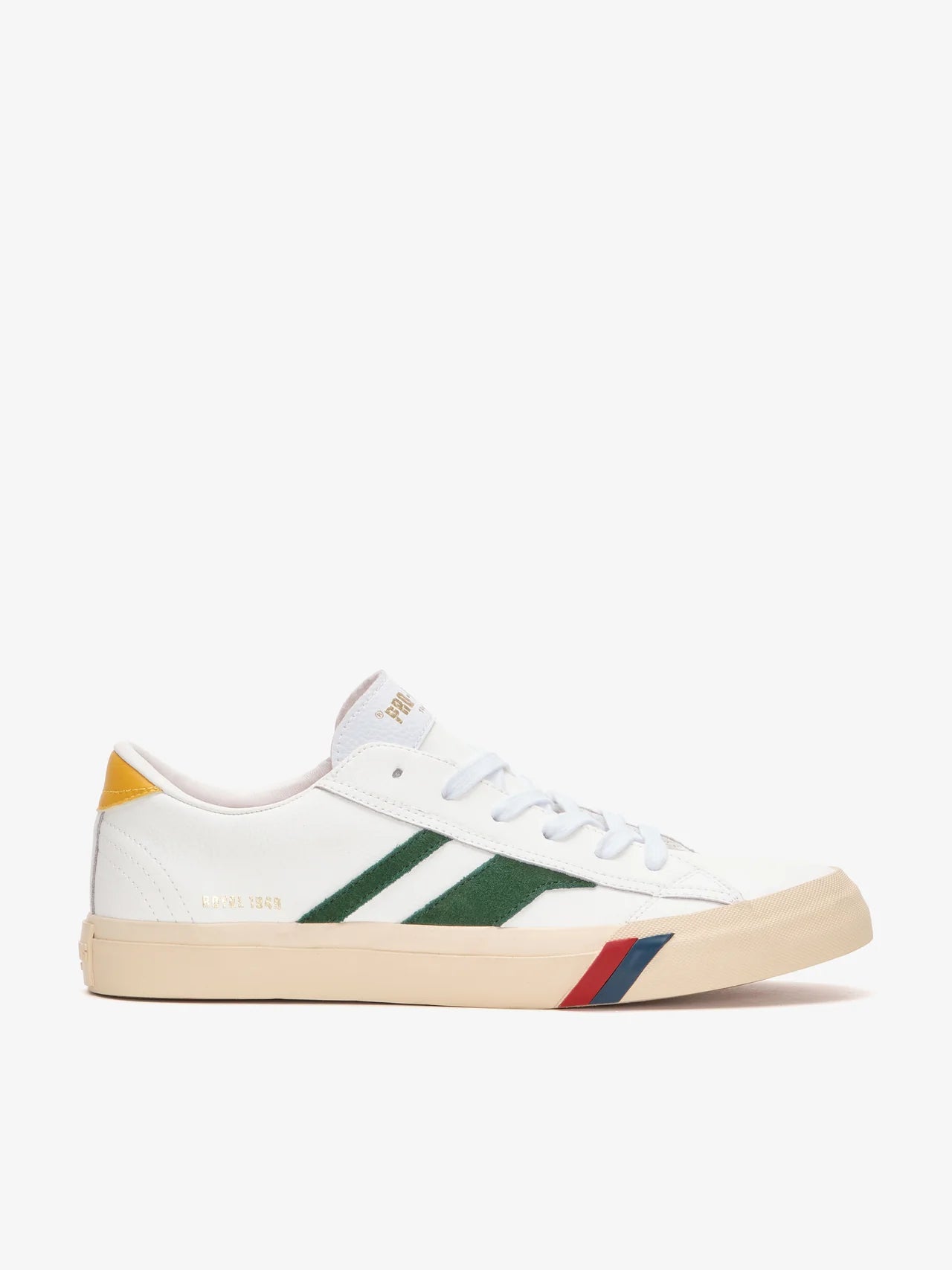 Scarpa Pro Keds White Green da Uomo rc226slm royal classic