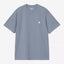 T-Shirt Carhartt Wip Velvet Blue da Uomo i033000  madison