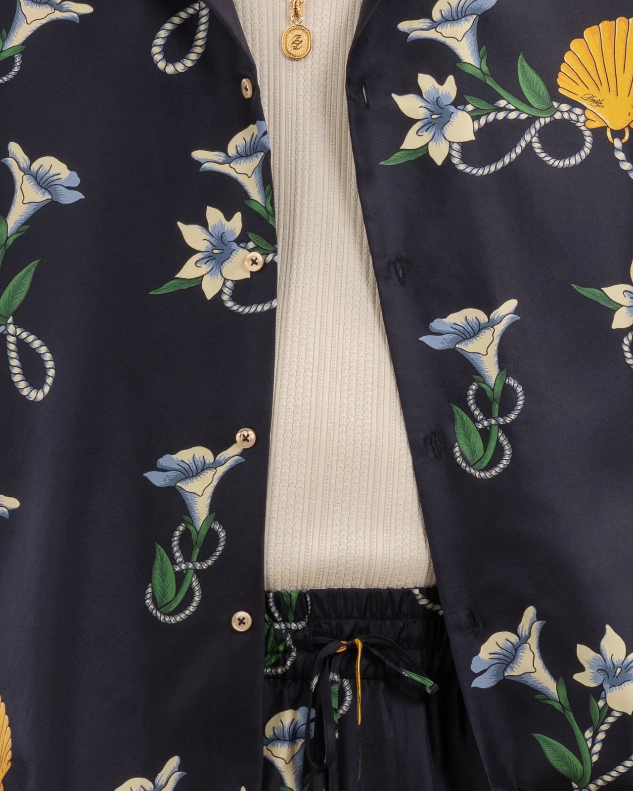 Camicia Drole De Monsieur Navy da Uomo sh230se023