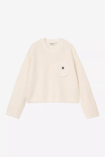 Maglia Carhartt Wip Natural da Donna i035382 mira