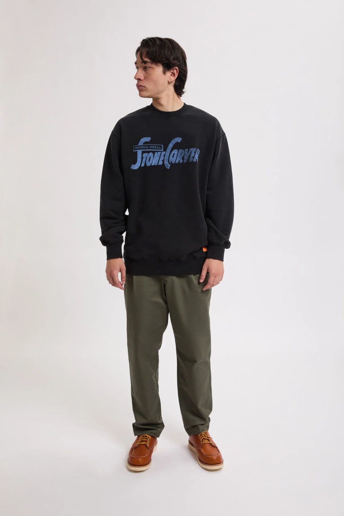 Pantalone Universal Overall D Green da Uomo ptf05 twill truck tapered