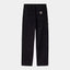 Pantalone Carhartt Wip Black da Uomo i029919
