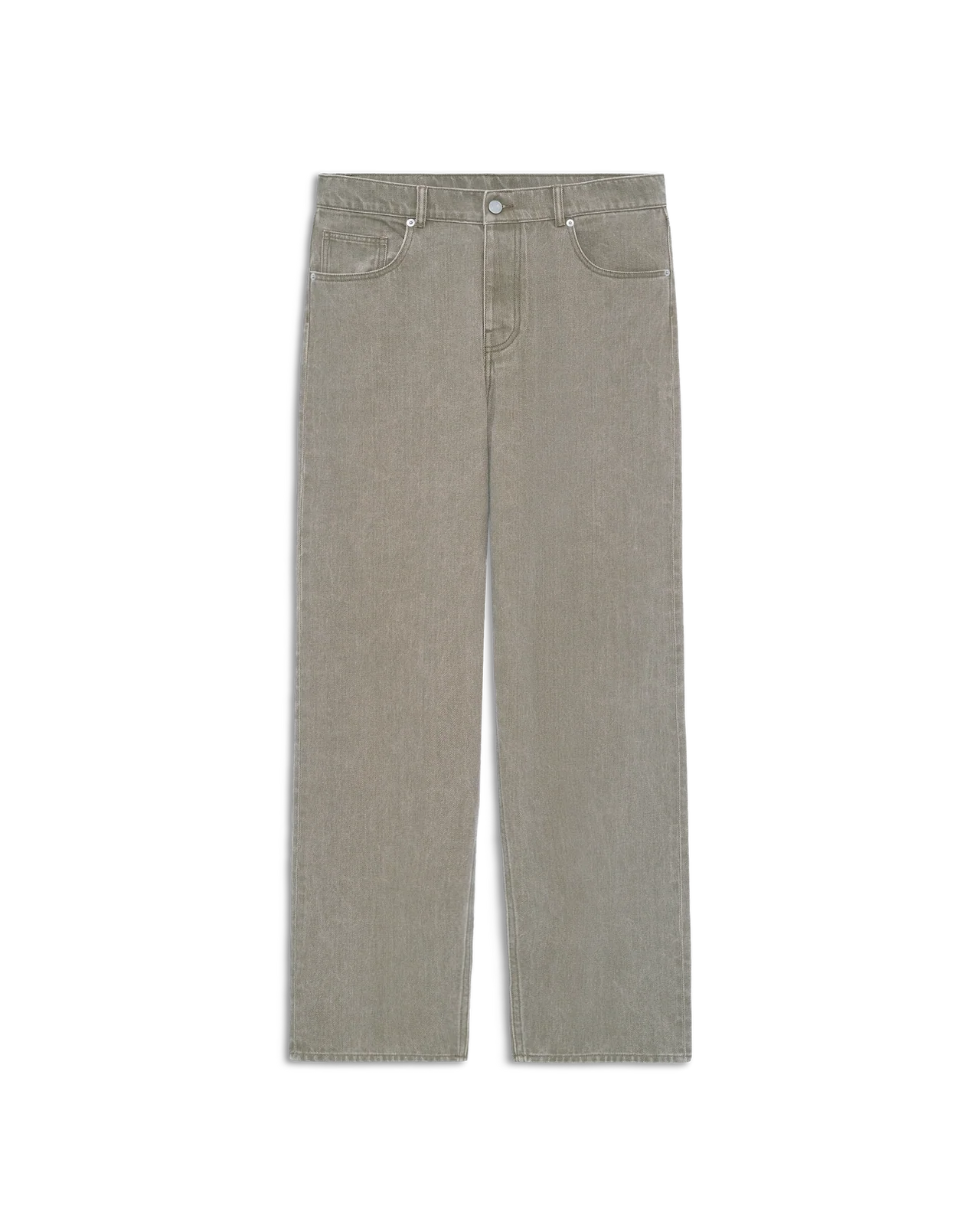 Jeans Drole De Monsieur khaki da Uomo lbp199co307 washed kaki