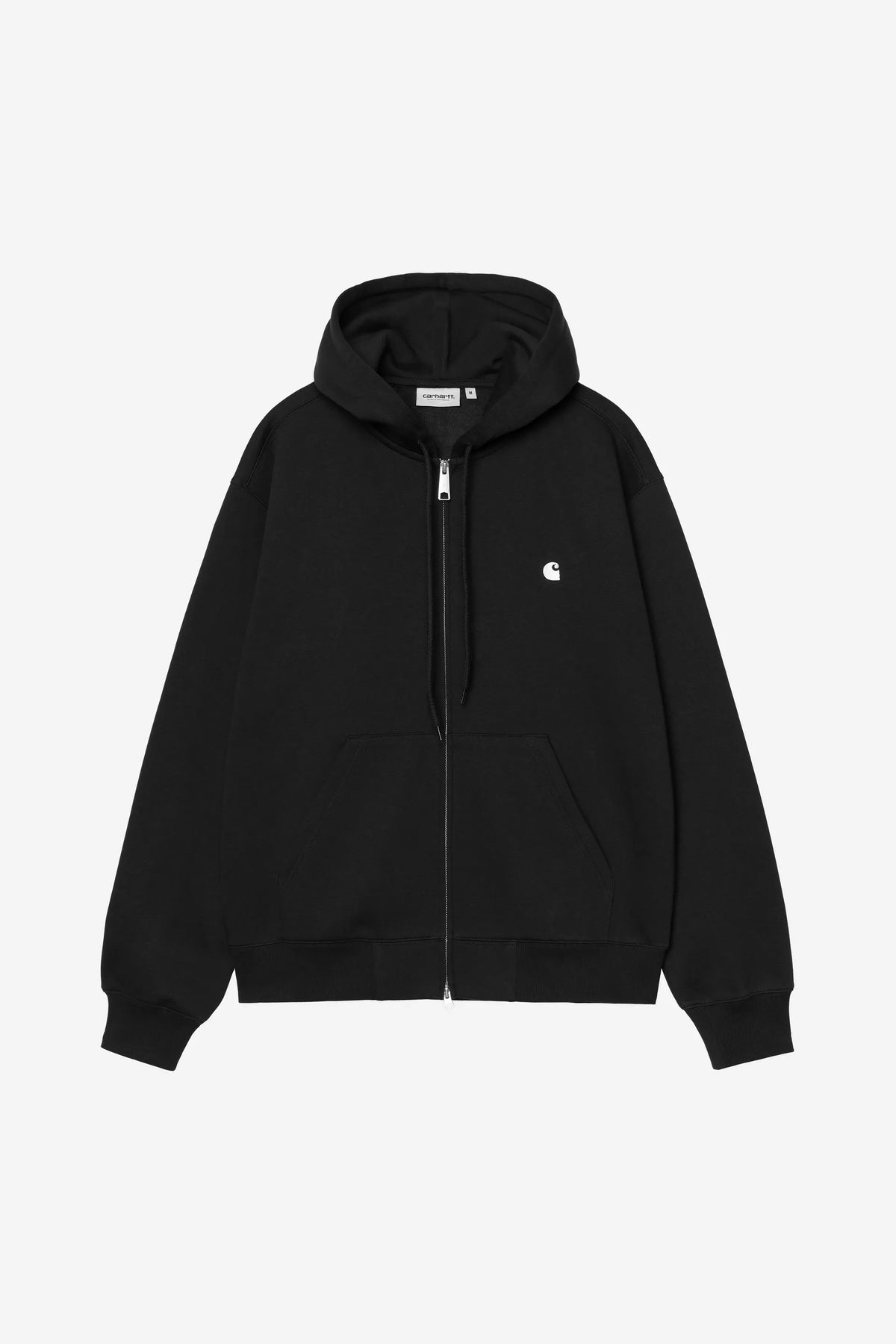 Felpa Carhartt Wip Black Wax da Uomo i037102 hooded mack