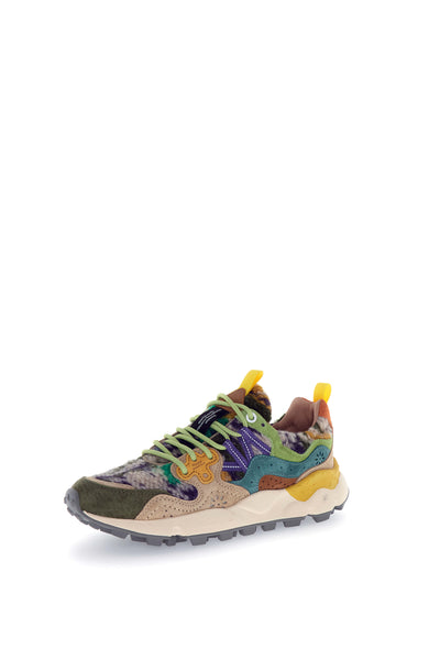 Scarpa Flower Mountain Grey Taupe Dark Green da Donna yamano 3 2017817 1b45
