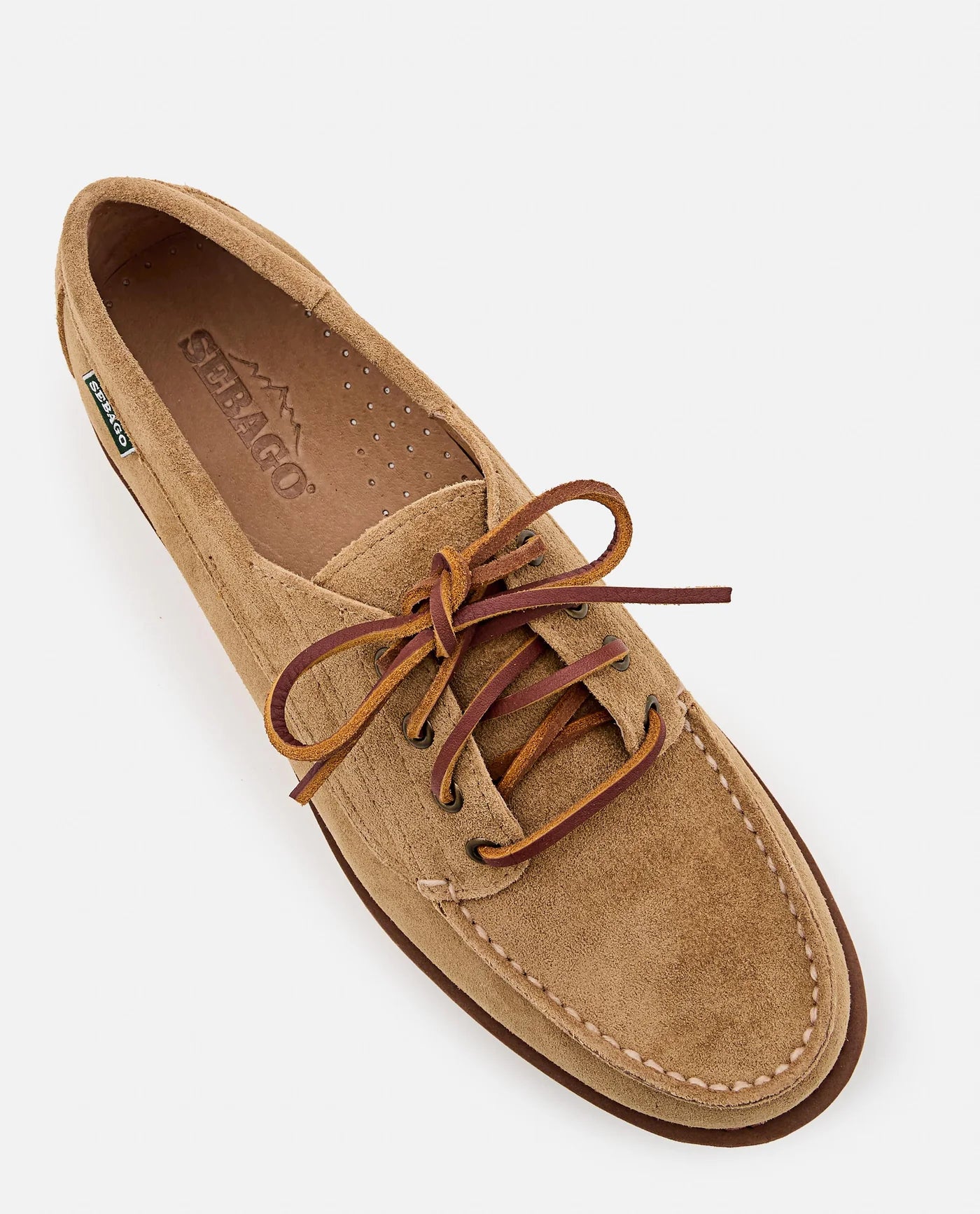 Scarpa Sebago Beige Camel da Donna 76115yw askoofield suede