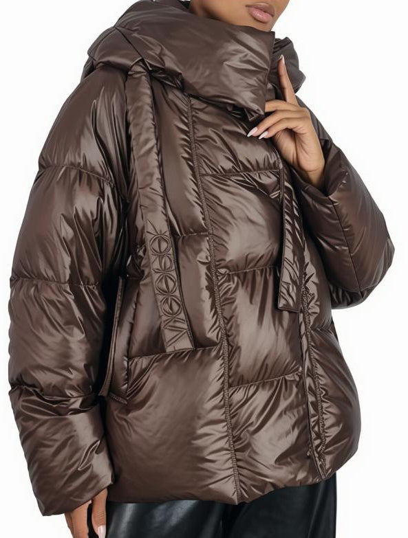 Piumino Vicolo Marrone da Donna tac0085
