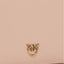 Portafogli Pinko Cipria Gold da Donna flat classic