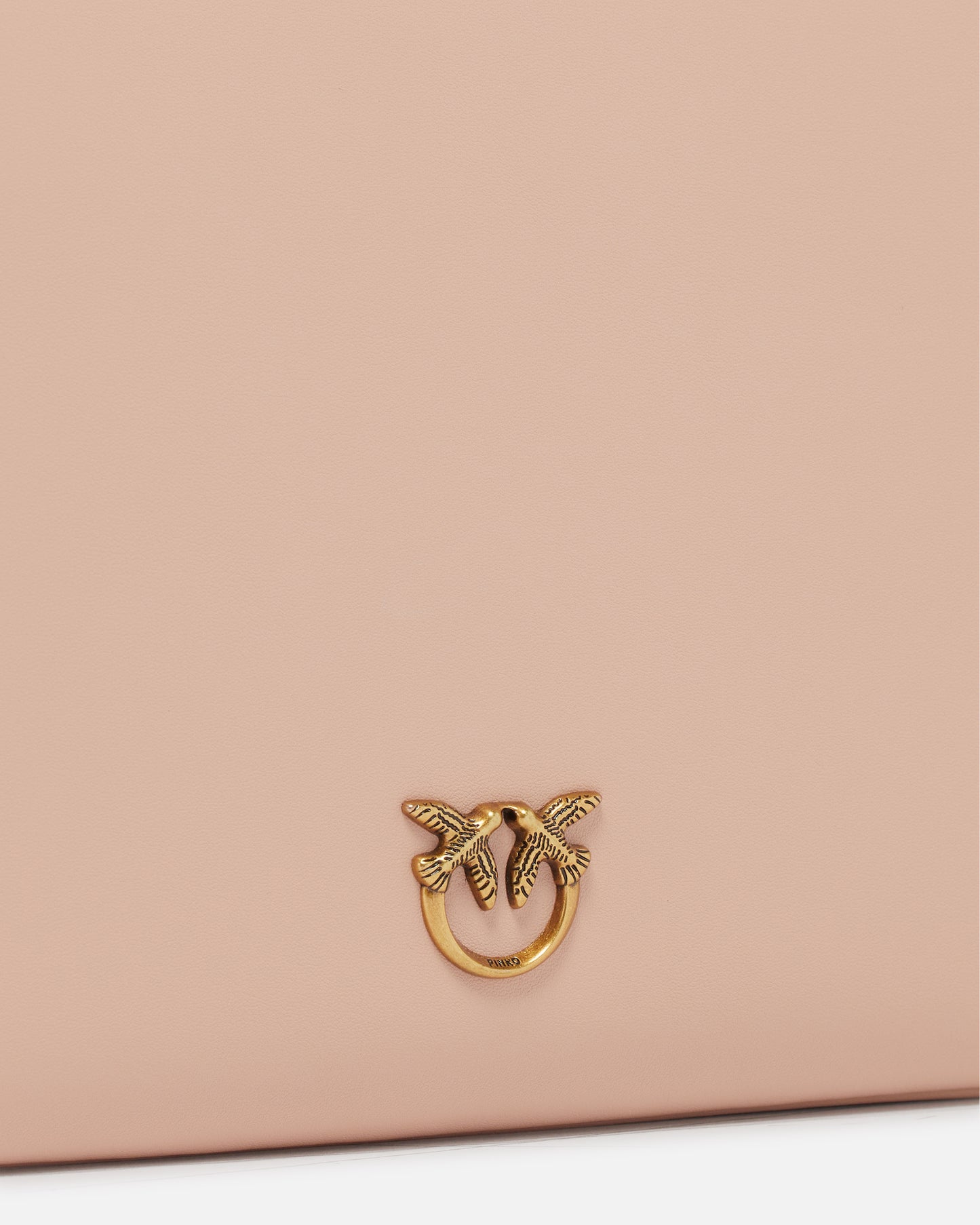 Portafogli Pinko Cipria Gold da Donna flat classic