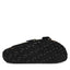 Scarpa Birkenstock Black da Donna 1030348 arizona rivet suede calz. S