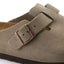 Scarpa Birkenstock Taupe da Uomo 0560773 boston plantare morbido