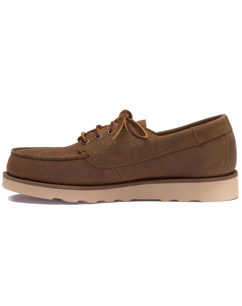 Scarpa Sebago Brown Tan da Uomo 75121cw askookfield crazy horse
