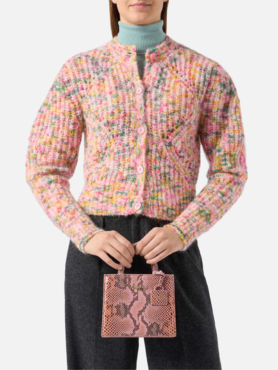 Borsa Mc2 Saint Barth 00573 Printed Snake Leather 21 da Donna shop bag midi