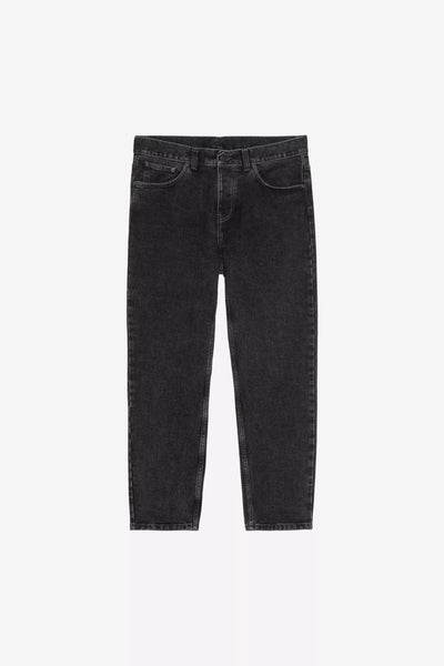 Jeans Carhartt Wip Black Stone Washed da Uomo i029208 newel
