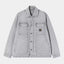 Giubbotto Carhartt Wip Black Chalk Wash da Uomo i035817