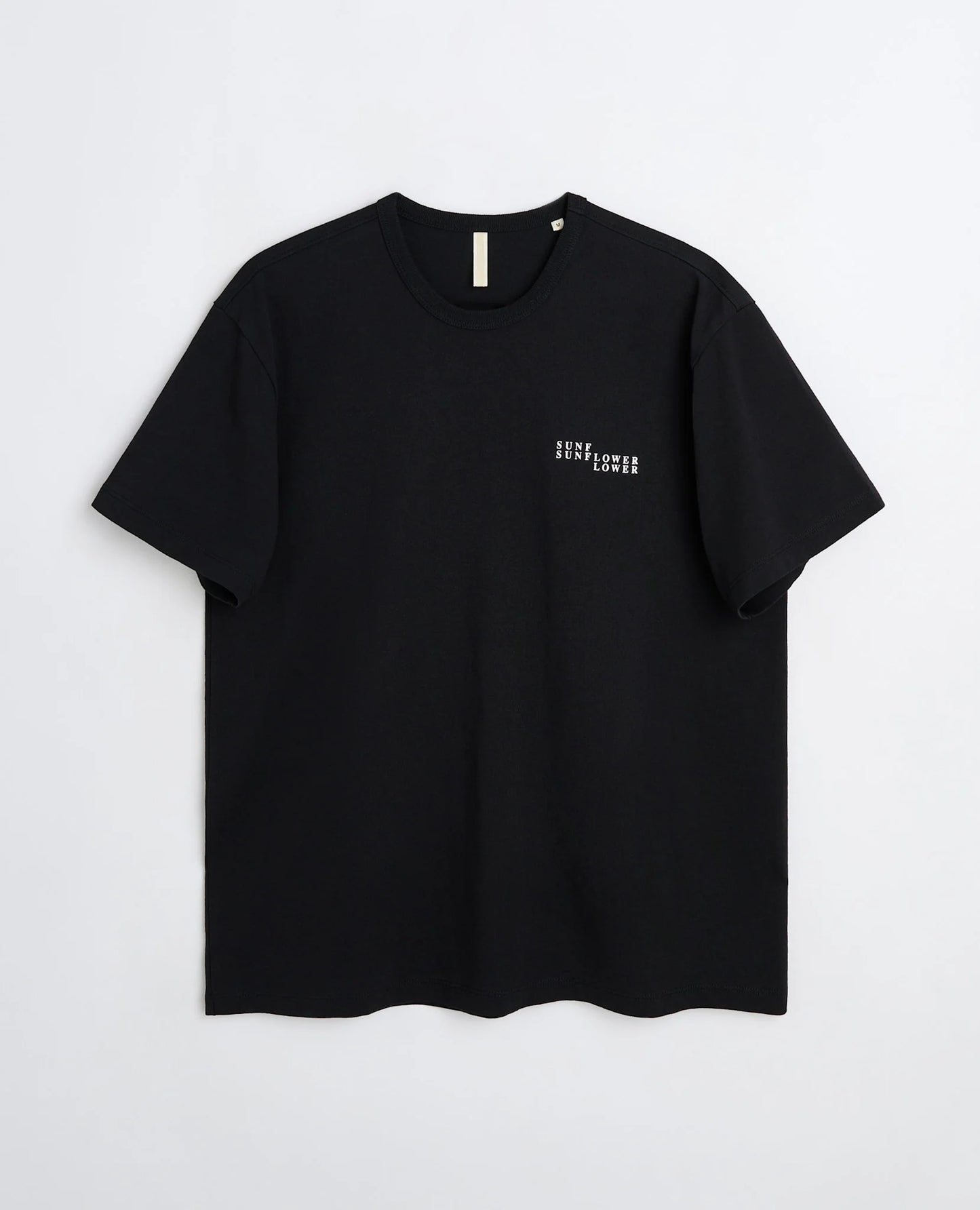 T-Shirt Sunflower Black da Uomo logo tee