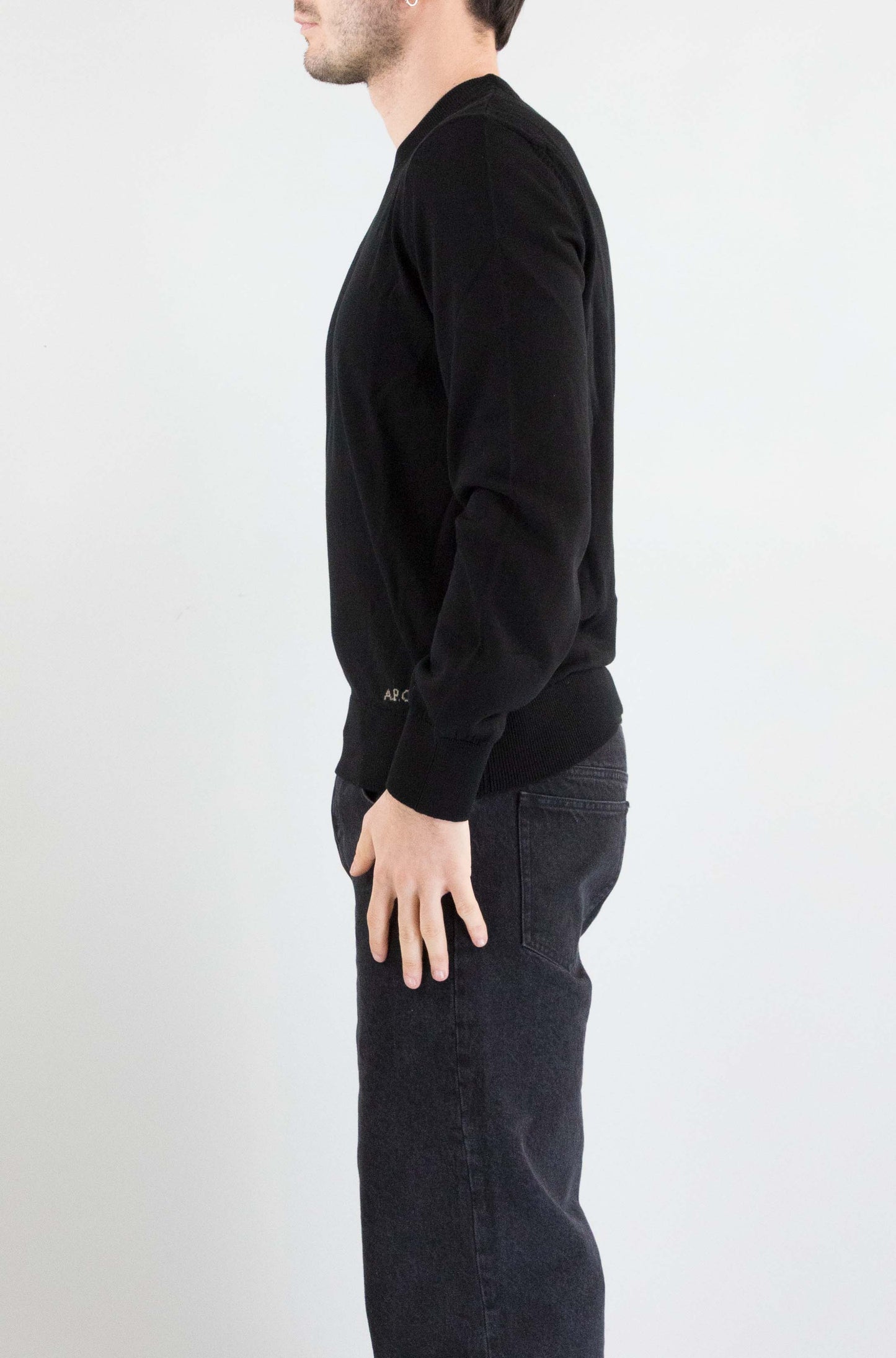 Maglia Apc Nero da Uomo coezj h23455