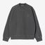 Felpa Carhartt Wip Black Garment Dyed da Uomo i029957 nelson swat