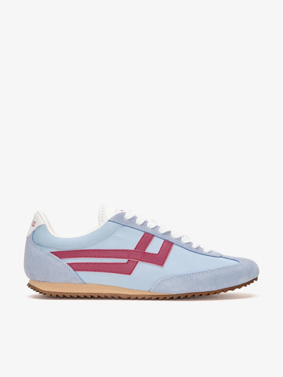 Scarpa Pro Keds Sky Blue Red da Donna r7226slw racer 77