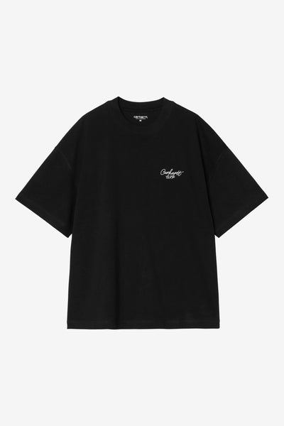 T-Shirt Carhartt Wip Black White da Uomo i033828