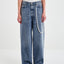 Jeans Vicolo Lalia Grigio Blu da Donna df5015