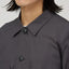 Camicia Snow Peak Charcoal da Uomo cotton ripstop
