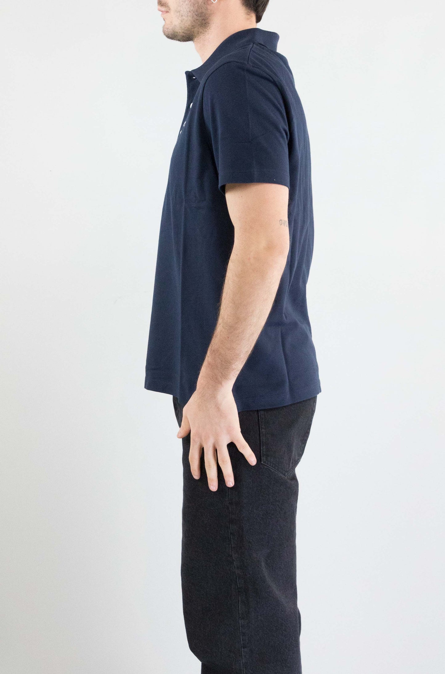 Polo Apc Dark Navy da Uomo cogwz h26342