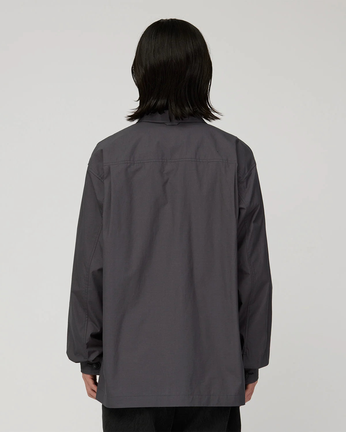 Camicia Snow Peak Charcoal da Uomo cotton ripstop