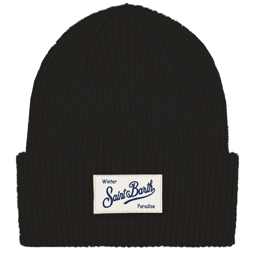 Cappello Mc2 Saint Barth Black da Uomo berry w knitted