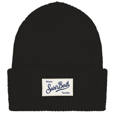 Cappello Mc2 Saint Barth Black da Uomo berry w knitted