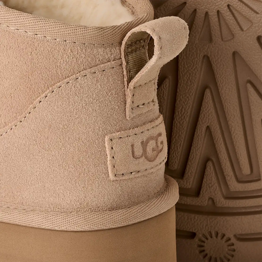 Scarpa Ugg Sand da Donna 1135092 ultra mini platform