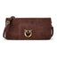 Borsa Pinko L88q marrone da Donna in camoscio click soft horizontal 106022 a0f6