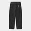 Pantalone Carhartt Wip Black Stone Washed da Donna i035892