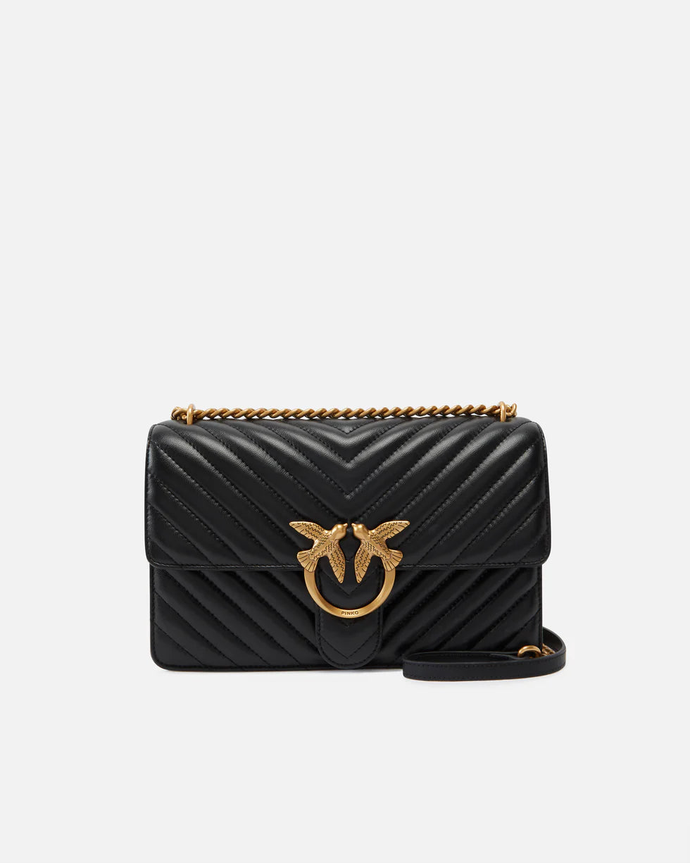 Borsa Pinko Nero Z99q da Donna love one classic nappa chevron 100941a0gk