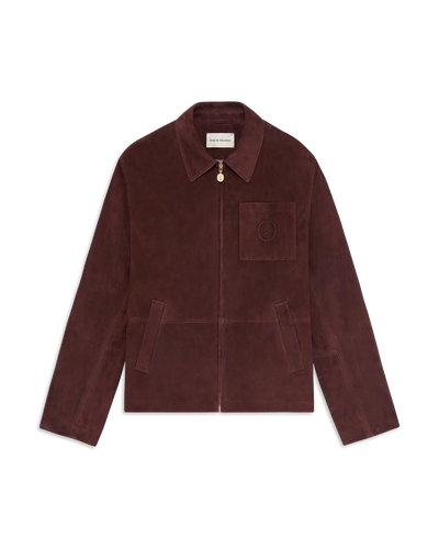 Giubbotto Drole De Monsieur Brown da Uomo mirror zipped leather jt292 lh068