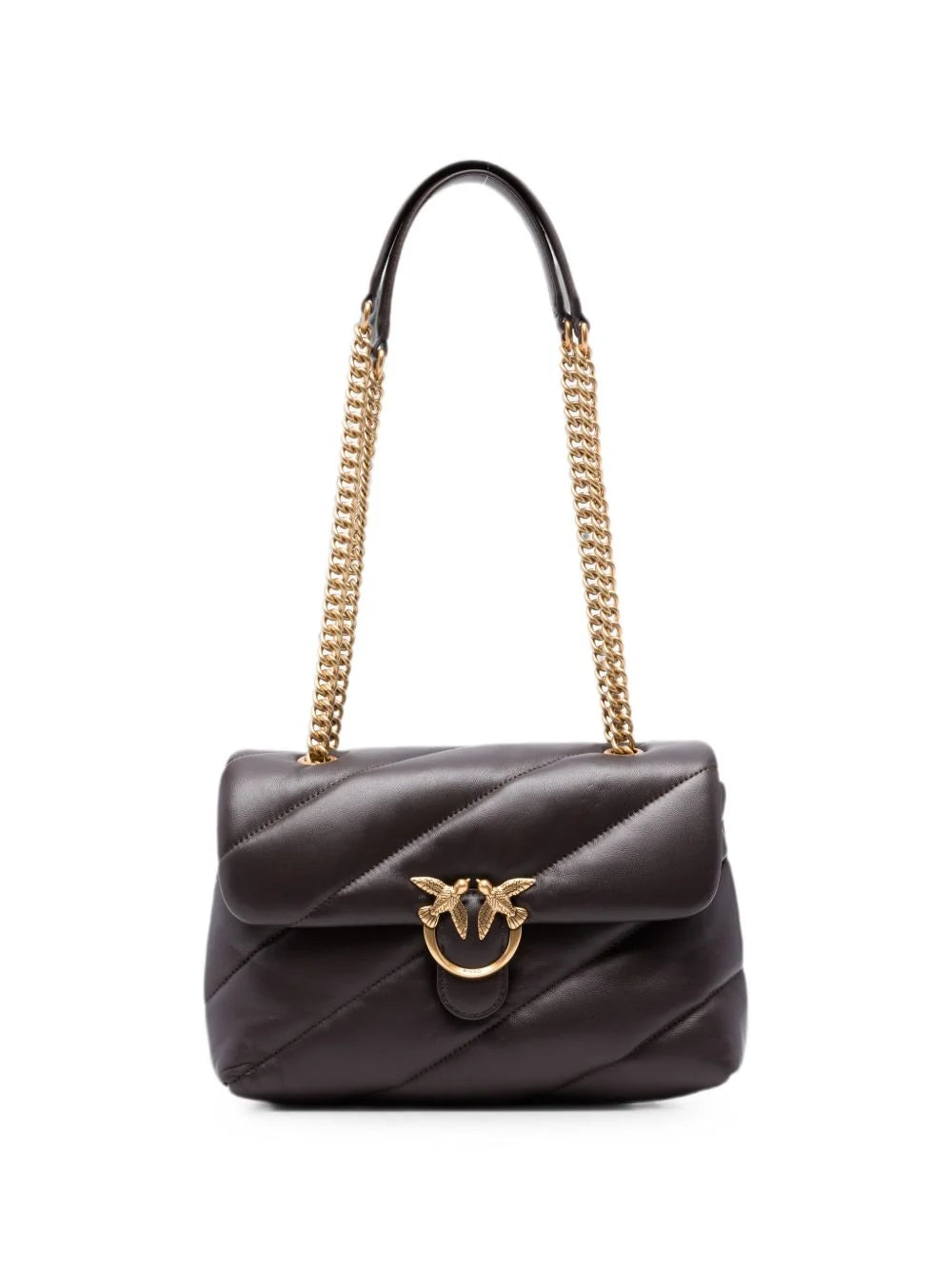 Borsa Pinko M12q  Marrone scuro da Donna love puff classic 107616 a0f2