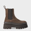 Scarpa Copenhagen Studios Chocolate da Donna chelsea boot CPH686 nabuc chocolate