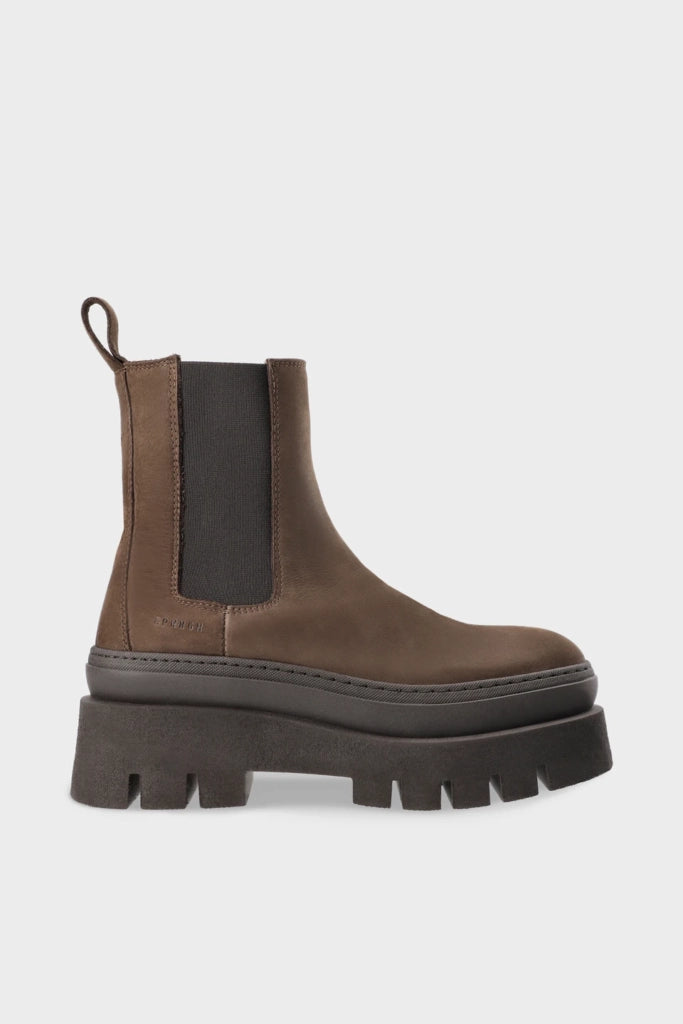 Scarpa Copenhagen Studios Chocolate da Donna chelsea boot CPH686 nabuc chocolate