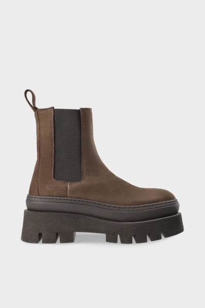 Scarpa Copenhagen Studios Chocolate da Donna chelsea boot CPH686 nabuc chocolate