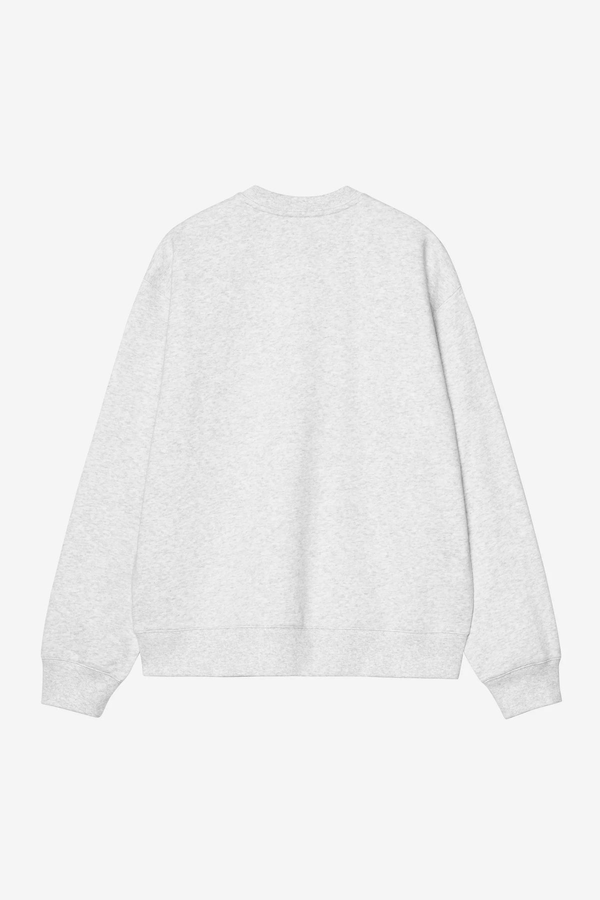 Felpa Carhartt Wip Ash Heater Black da Uomo i037099 mack